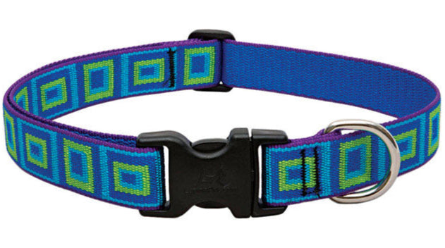 Lupine Adjustable Nylon Dog Collar - Patterns & Designs