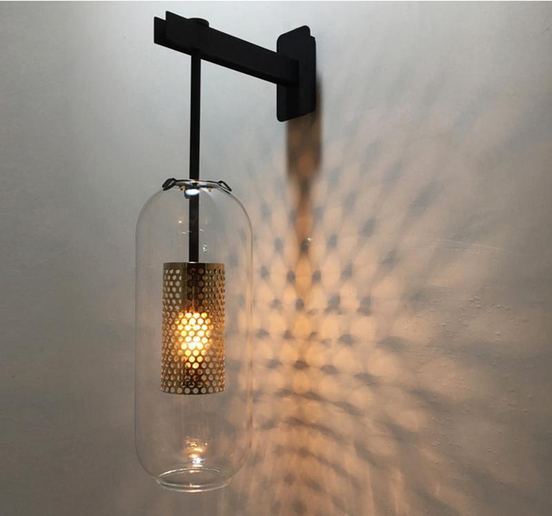 Vadim Glass Wall Lamp