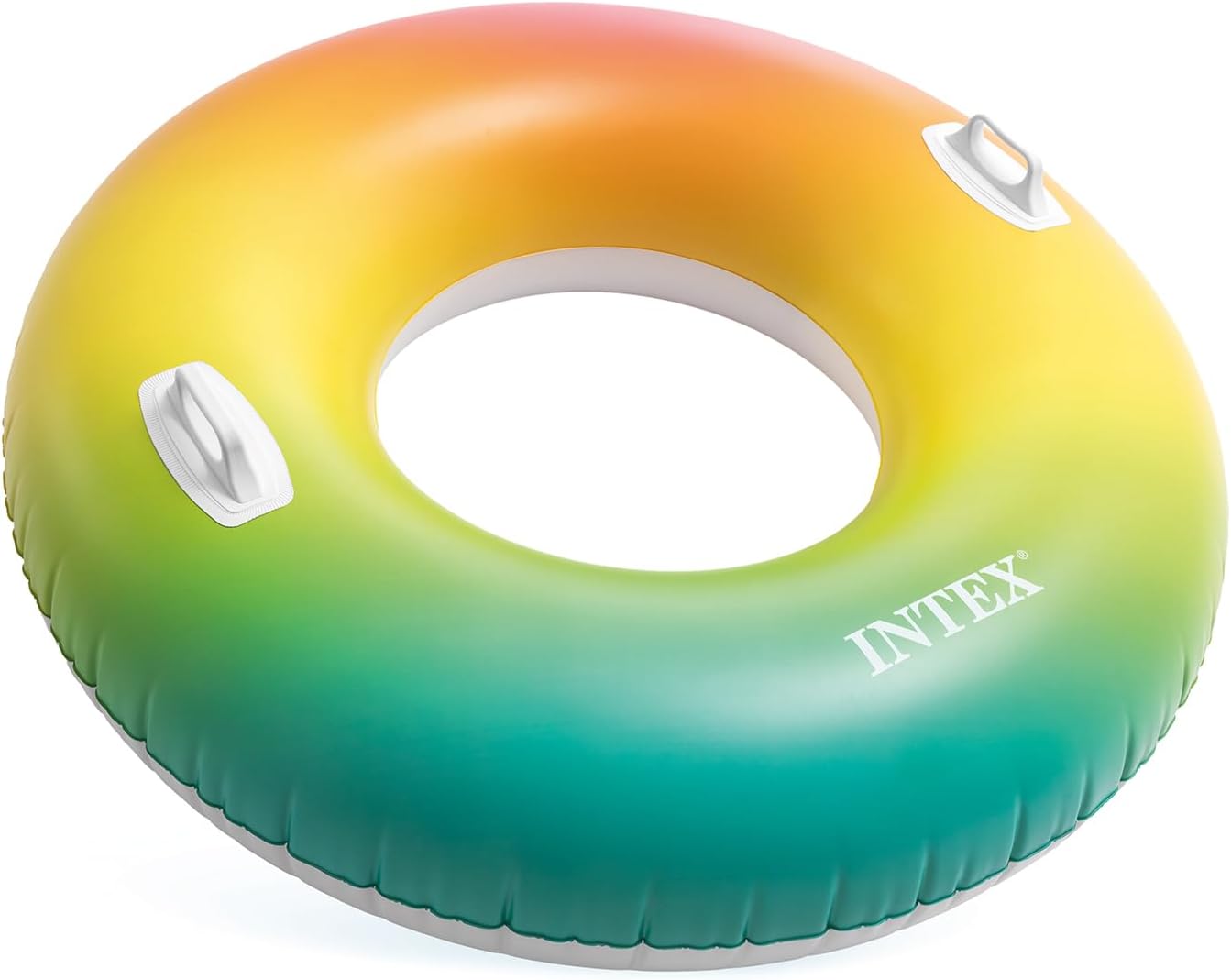 Intex Vinyl Inflatable Color Whirl Floating Tube - 48