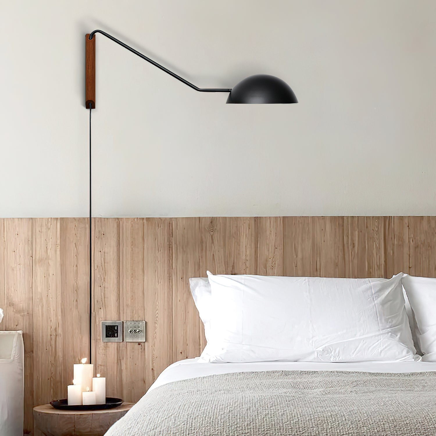 Swing Dome Wall Light