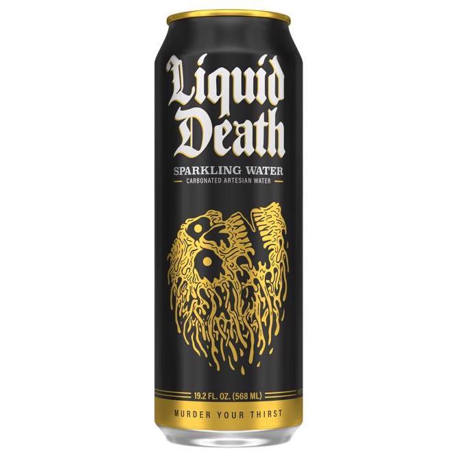 Liquid Death Spring Water & Tea - 19.2 oz.