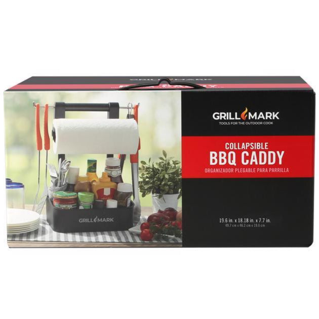 Grill Mark Plastic Collapsible BBQ Caddy