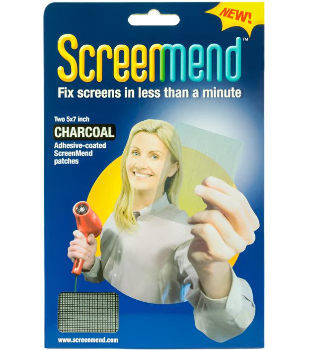 Screenmend 5 x 7 Fiberglass Screen Repair Patch - 2 pc.