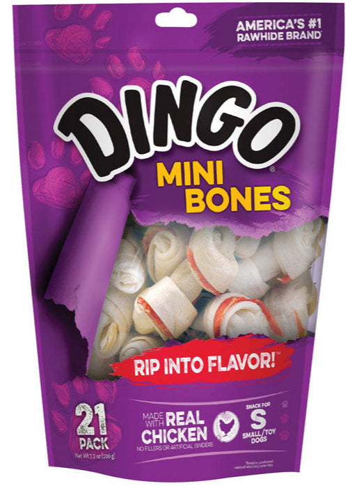 Dingo Mini Bones Dog Chews (Chicken)