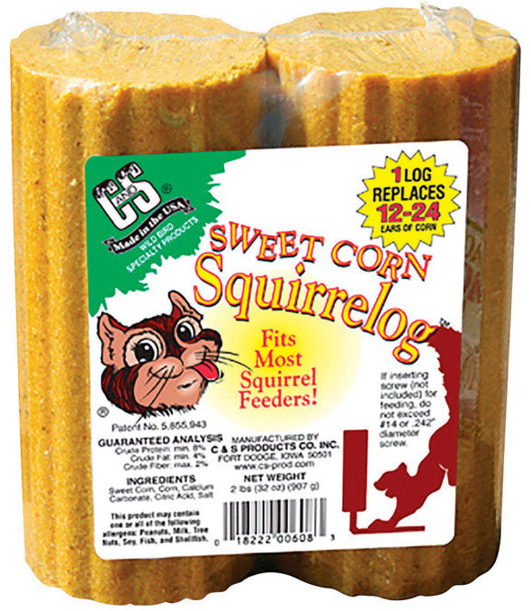 Squirrelog Corn-Based Squirrel & Critter Food - 32 oz.