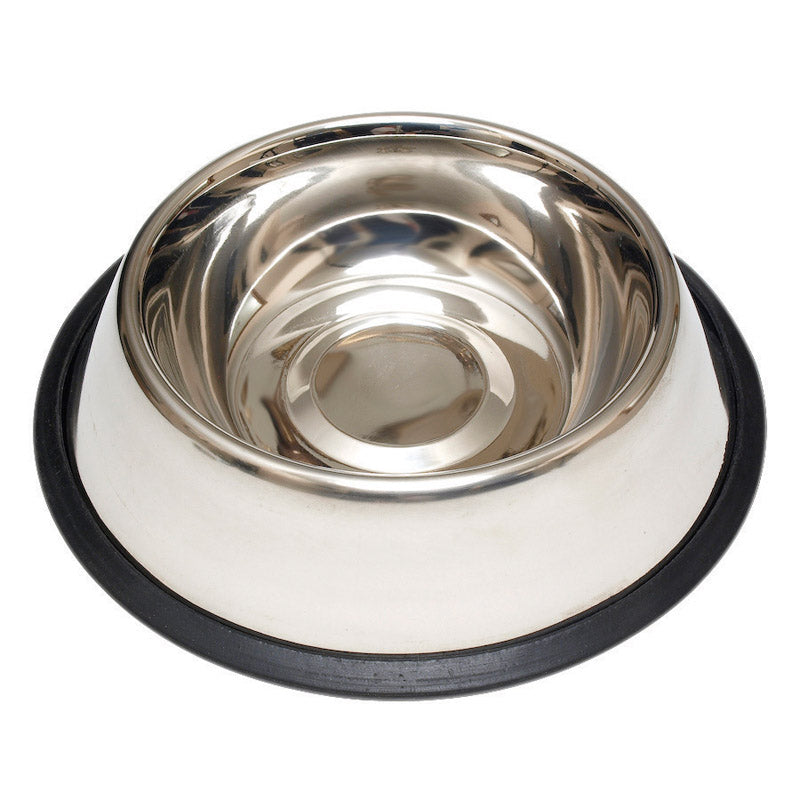 HiLo Non-Skid Stainless Steel Dog Food Dish