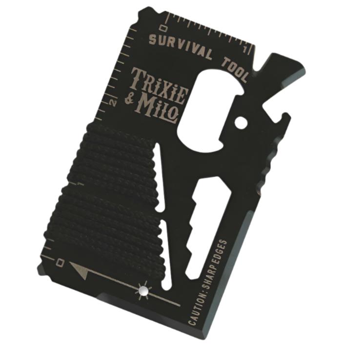 Trixie & Milo Fits-In-Your-Wallet Survival Tool