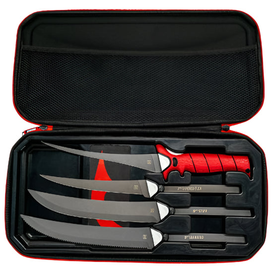 Bubba Interchangeable Multi-Flex Full Tang Blade Set - 4 pc.