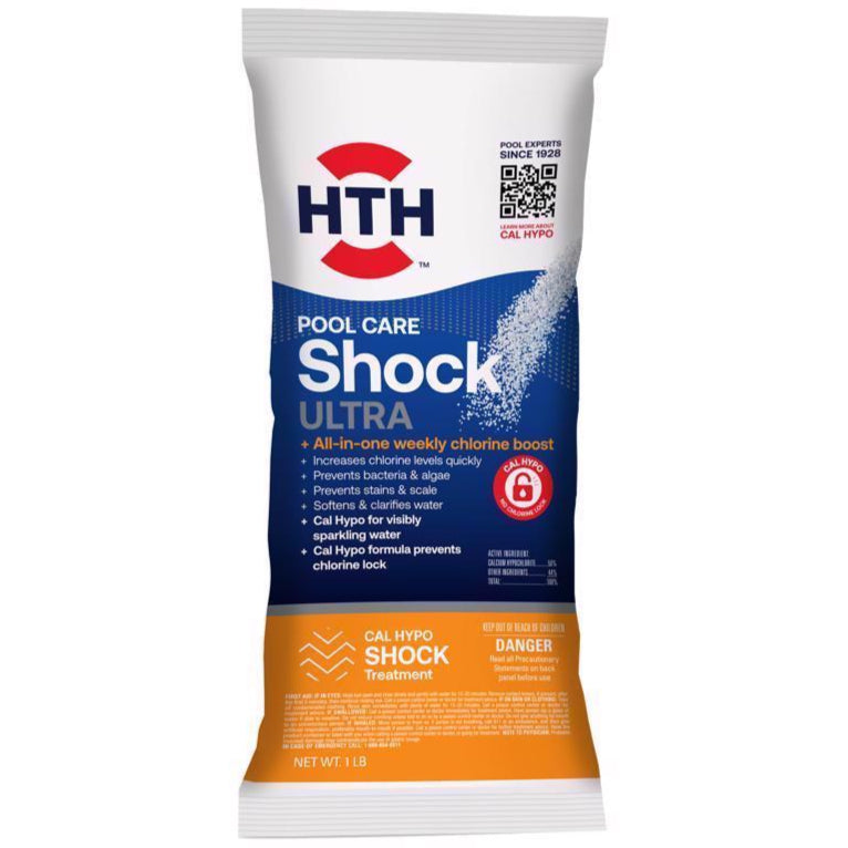 HTH Granulated Pool Shock Ultra Chlorine Booster - 1 lb.