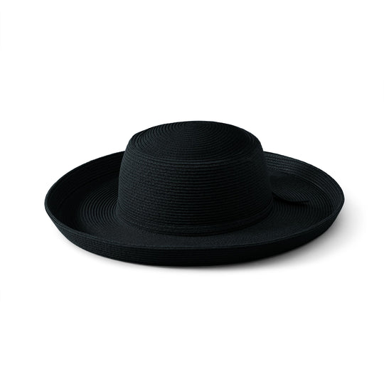 Women's Large Brim Hat - Black