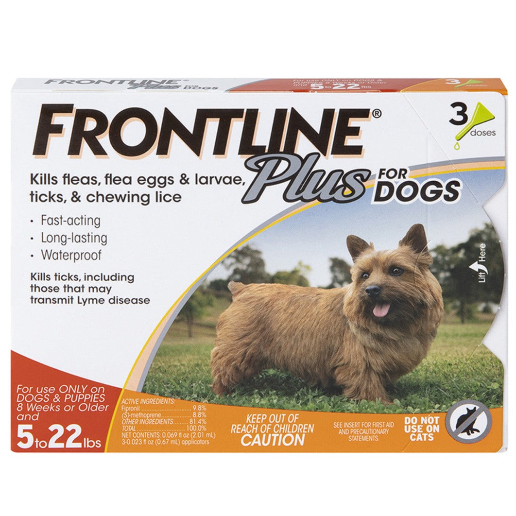 Frontline Flea & Tick Treatment (Dog) - 3 pc.