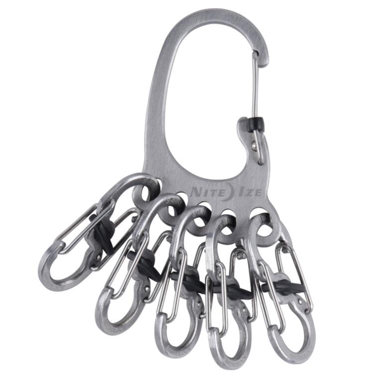 BigFoot Locker 2 Stainless Steel Carabiner Key Chain