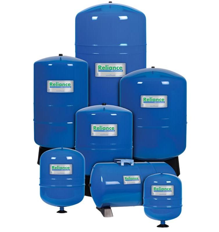 Reliance Vertical Pressure Well Tanks