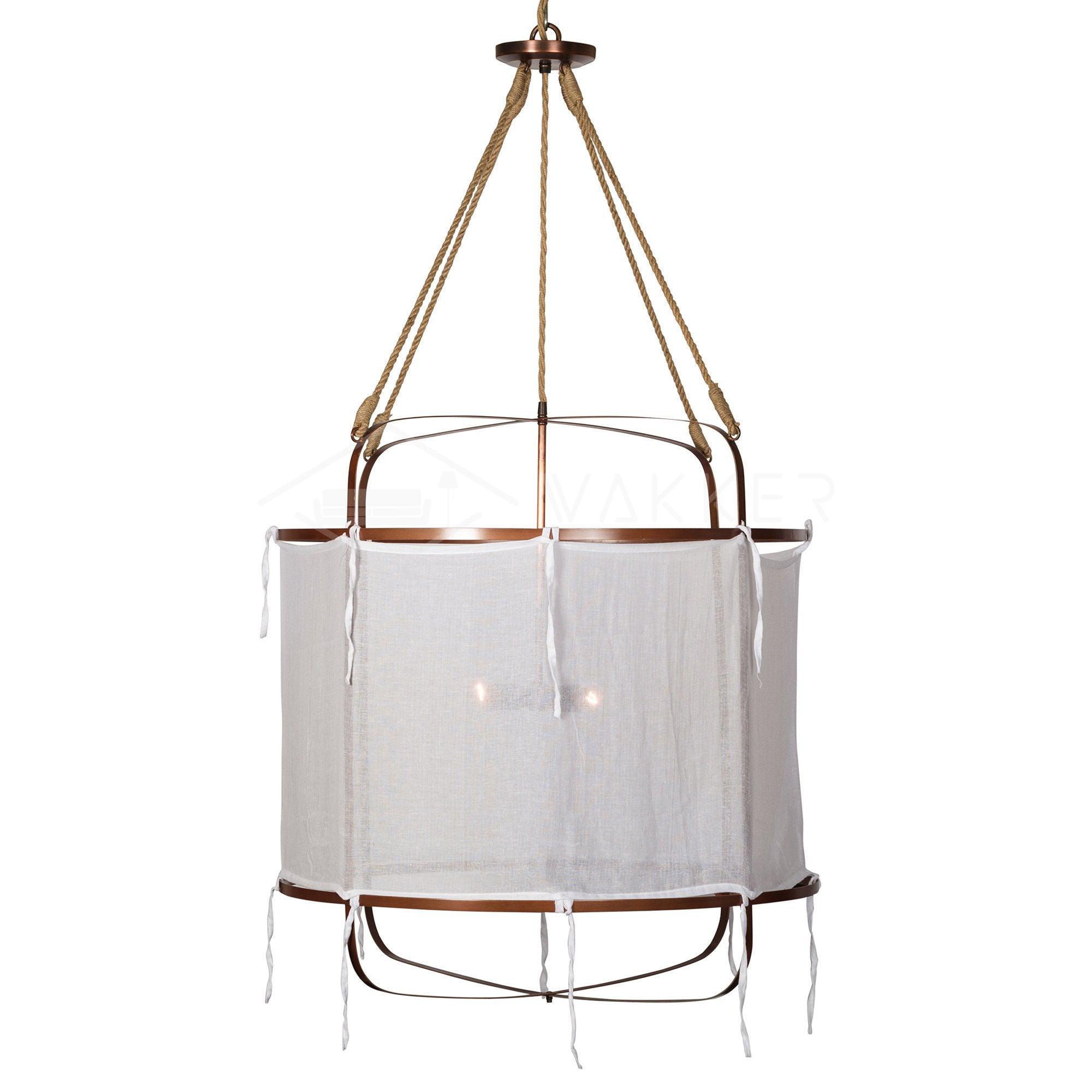 Provence Linen Pendant Light