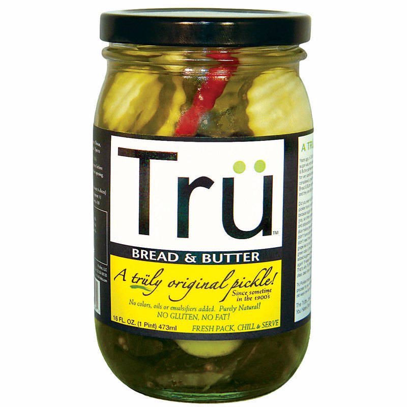 Tru Bread & Butter Pickles - 16 oz.