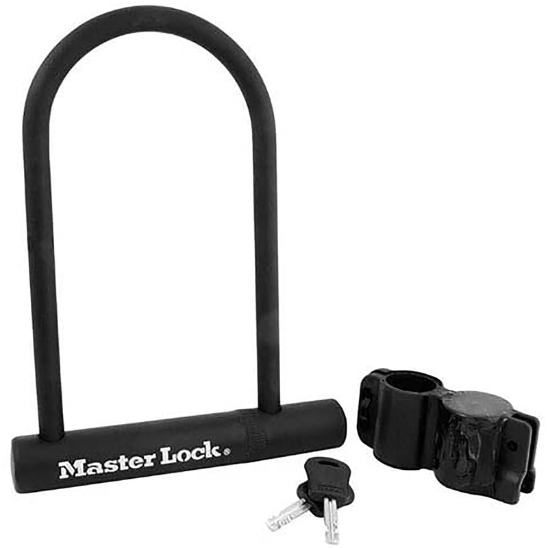 Master Lock Vinyl-Coated Keyed U-Lock