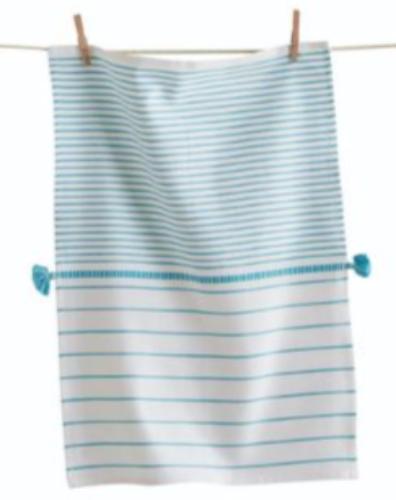 Beach Stripe Cotton Dishtowels - 18 x 26