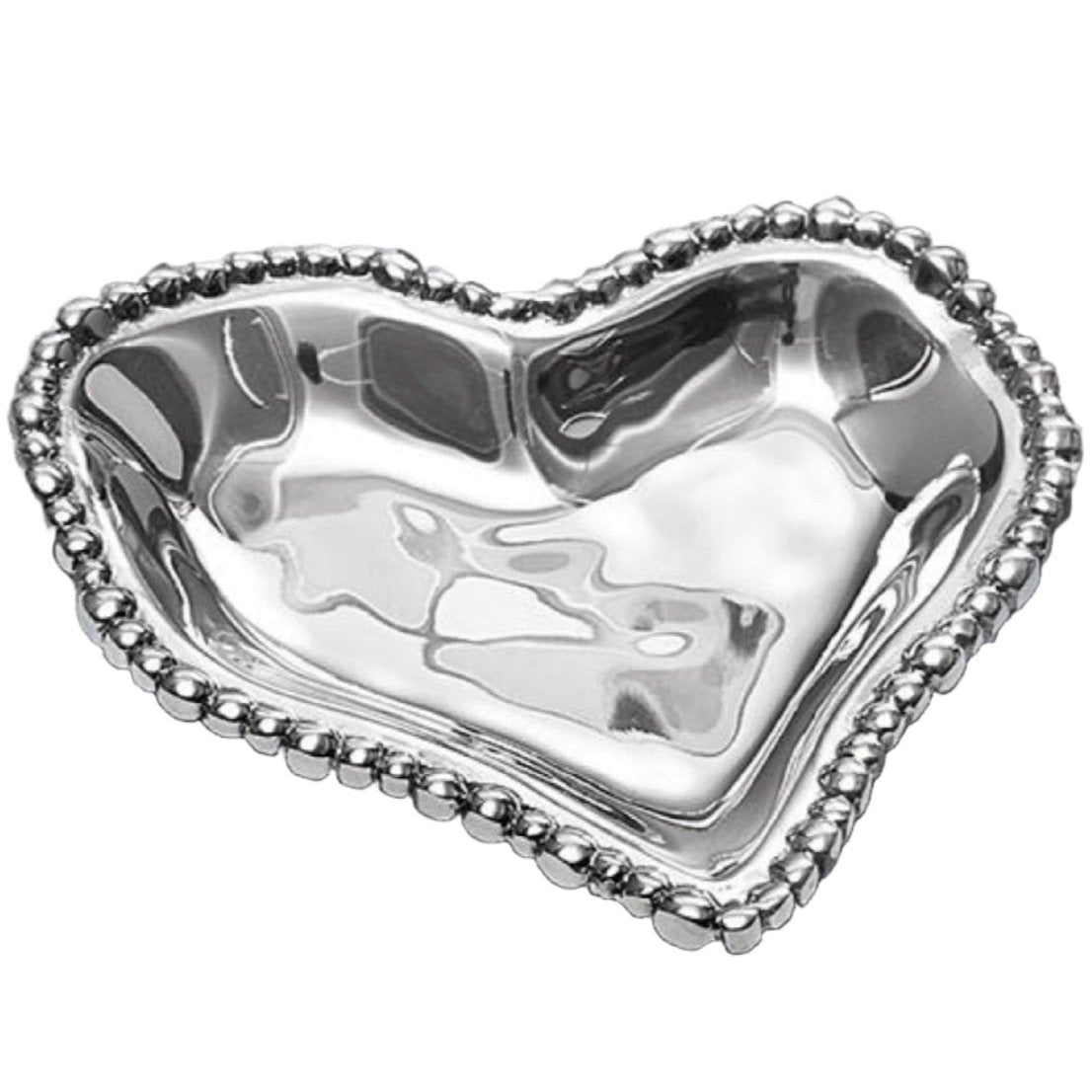 Beatriz Ball Organic Pearl Heart Dish (Small) - 7.75