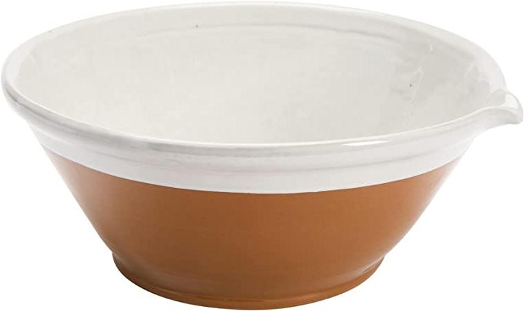 Stoneware Batter Bowl w/ Reactive Glaze