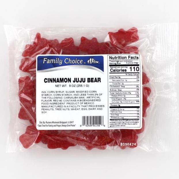 Family Choice Cinnamon Juju Bears - 10 oz.