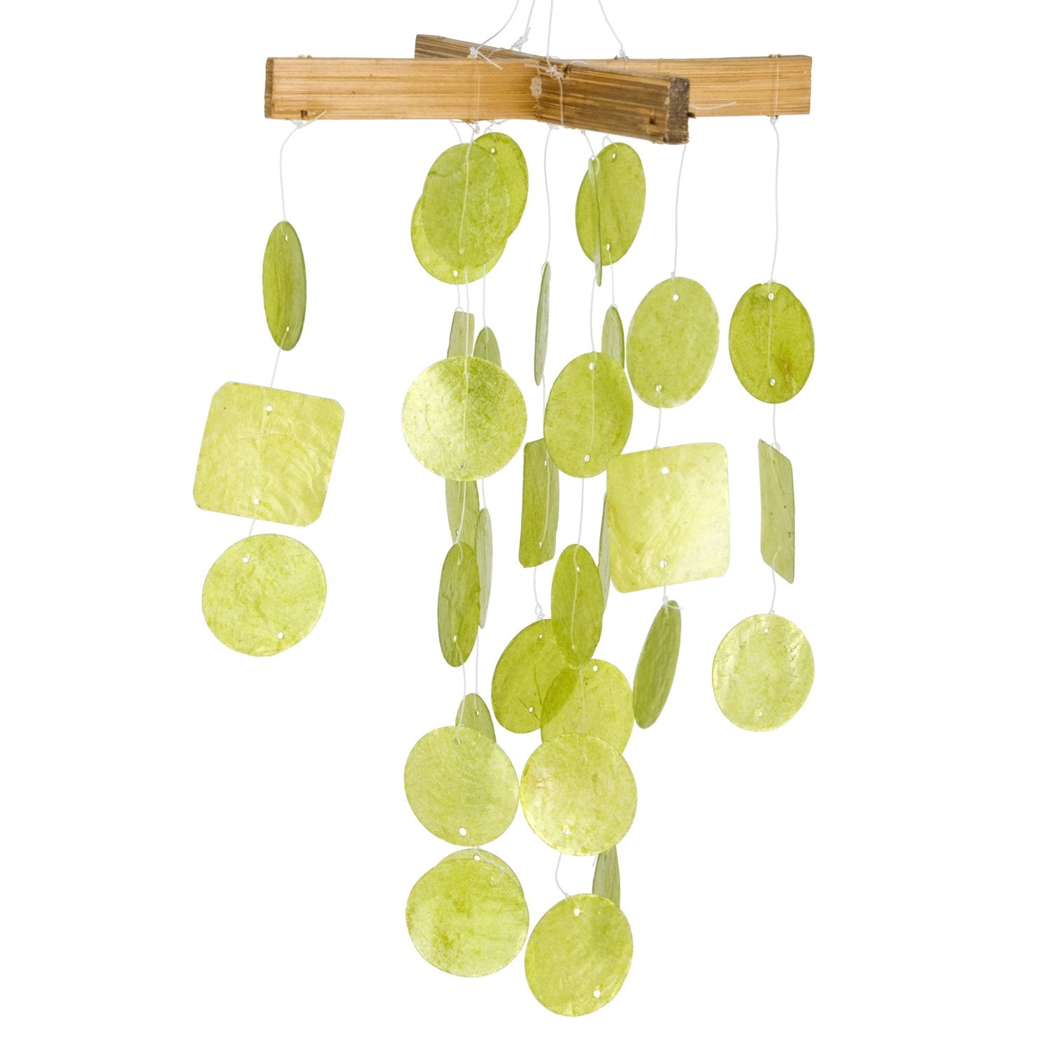 Woodstock Mini Capiz Windchimes - 12