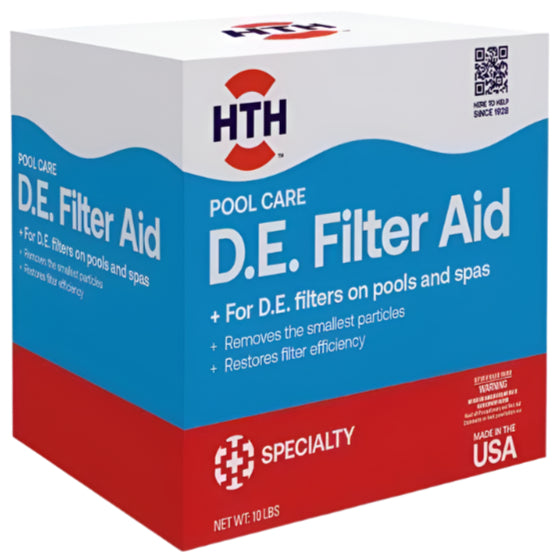 HTH Diatomaceous Earth (D.E.) Pool Filter Aid - 10 lb.