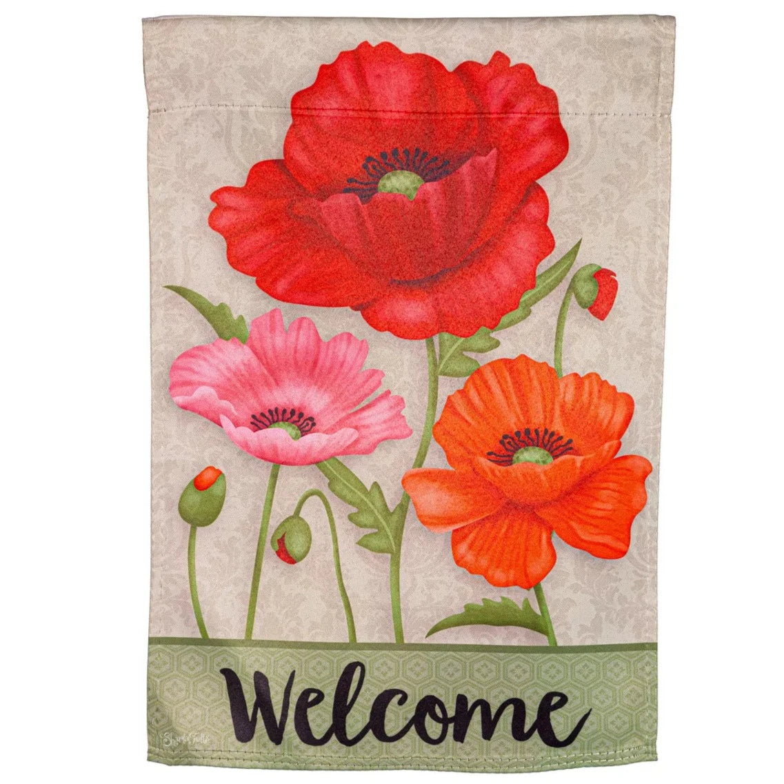 Evergreen Welcome Themed Garden Flags - 12.5 x 18