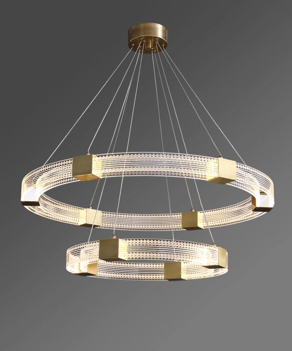 Parallel Ring LED Chandelier