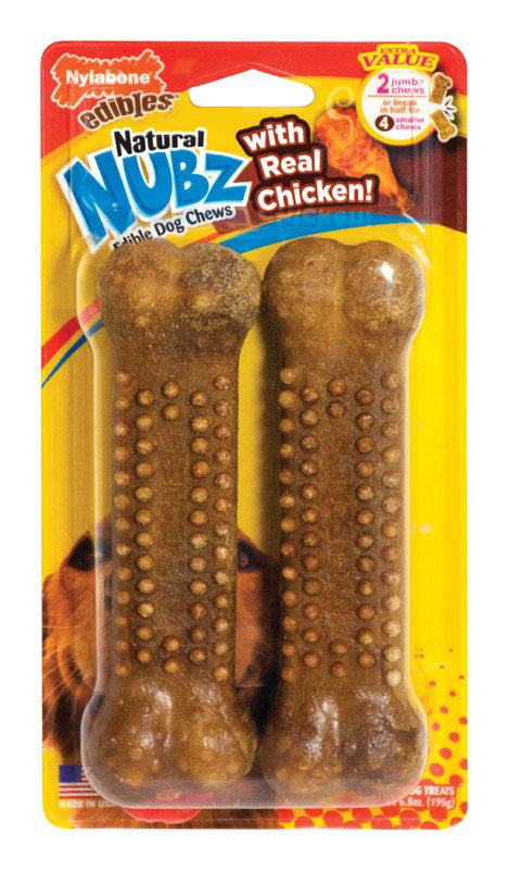 Nylabone Nubz Chicken Dog Chews