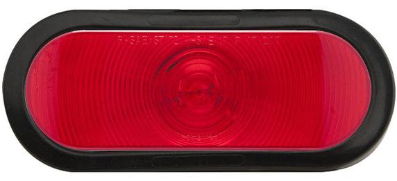 6 Red Oval Stop/Signal Light Kit (PL-3)