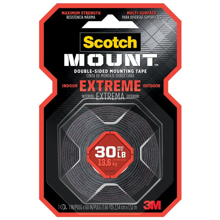 3M Scotch-Mount Extreme Double-Sided Mounting Tape