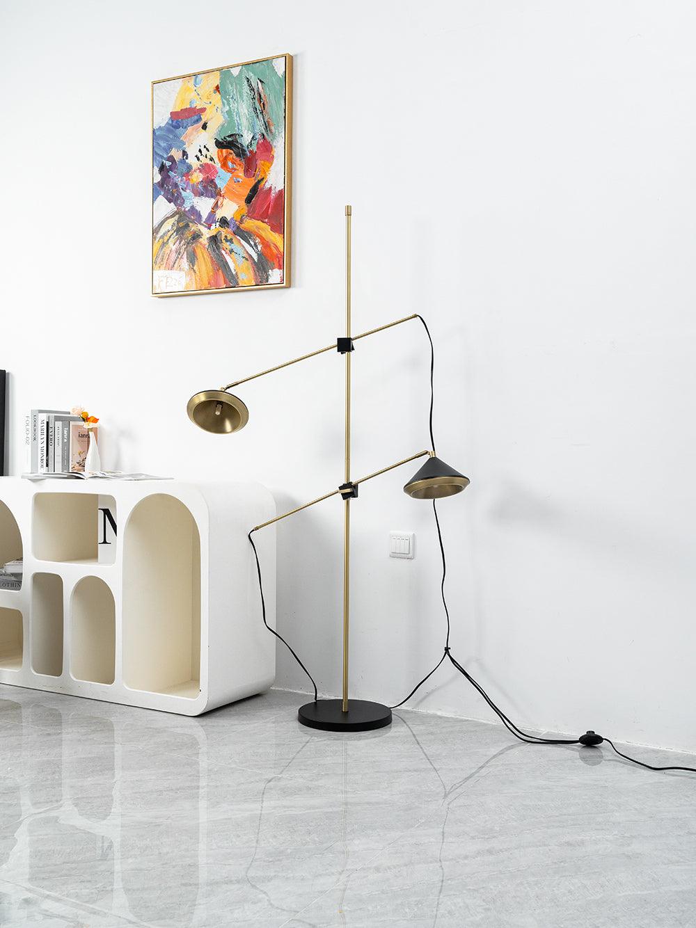 Shear Floor Lamp