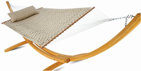 Soft Weave Acrylic & Polyester Hammock - 13