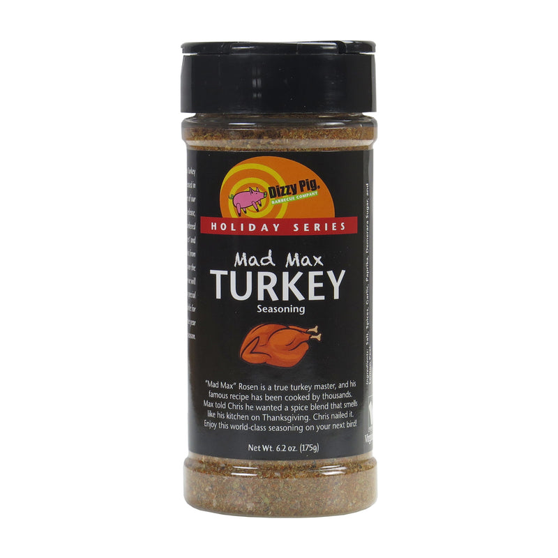 Dizzy Pig Mad Max Turkey BBQ Rub - 6.2 oz.