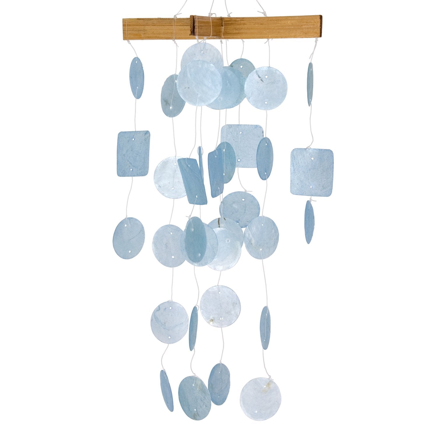 Woodstock Mini Capiz Windchimes - 12