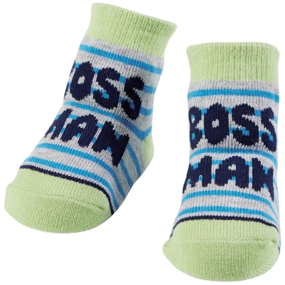 Mud Pie Boss Man Baby Socks