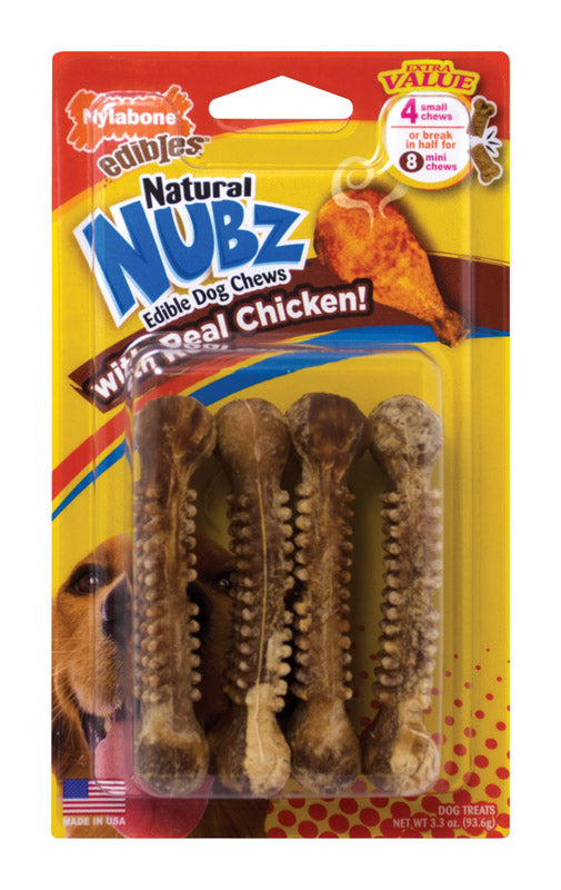 Nylabone Nubz Chicken Dog Chews