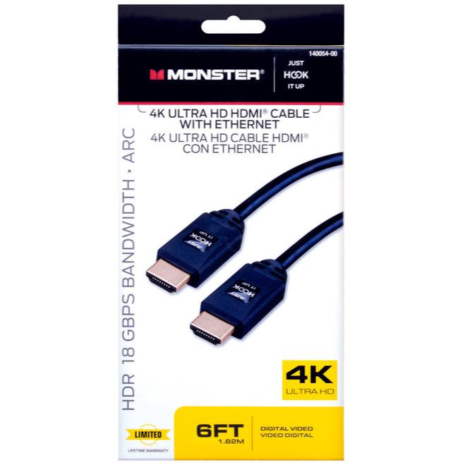 Monster 4K Ultra HD HDMI Cable w/ Ethernet