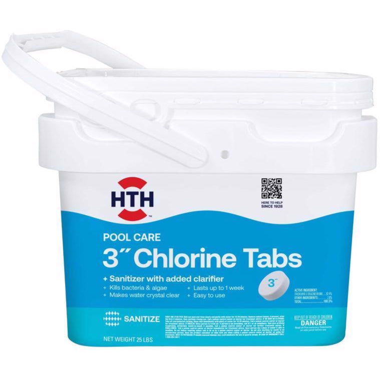 HTH 3 Advanced Chlorine Tablets