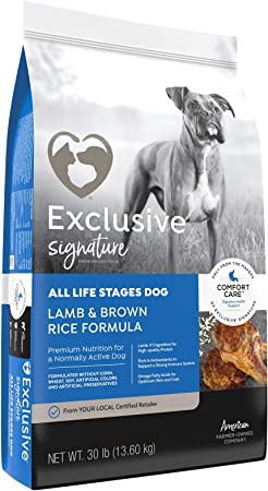 Exclusive Signature Comfort Care Dry Dog Food