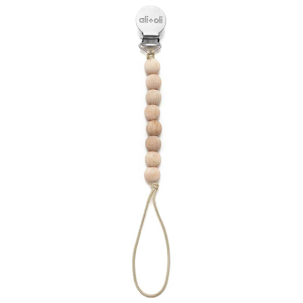 Ali + Oli Beaded Silicone Pacifier Clip