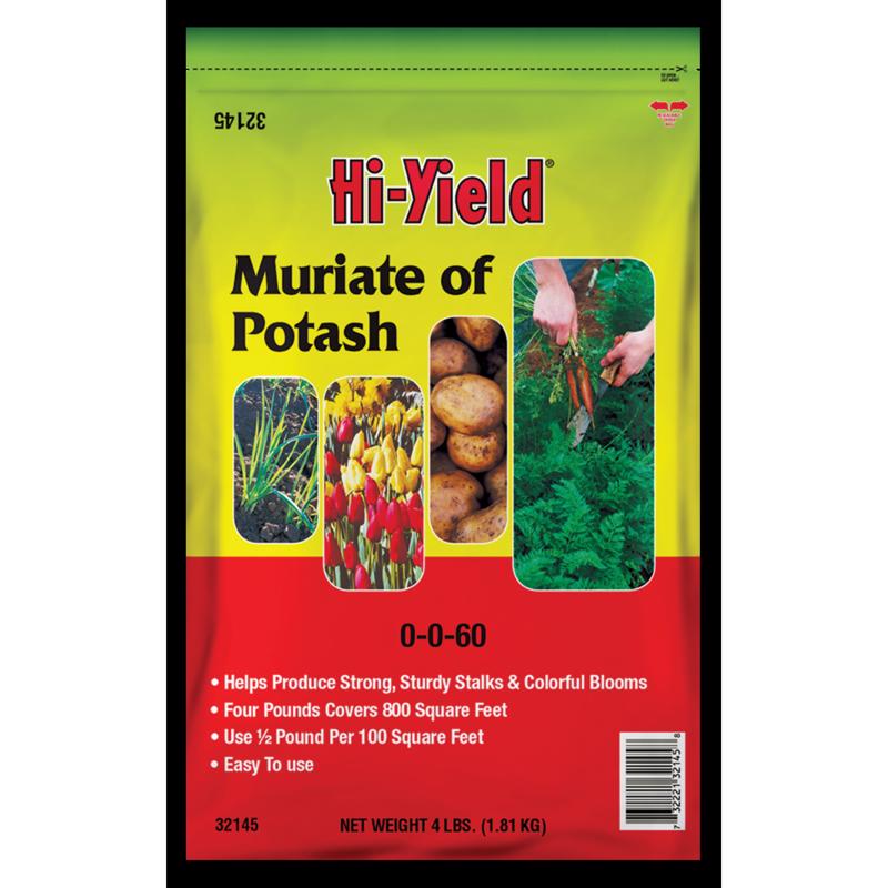 Hi-Yield Muriate of Potash Plant Food - 4 lb.