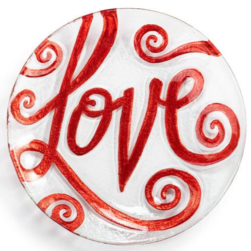 Glass Fusion Decorative Plates - 6