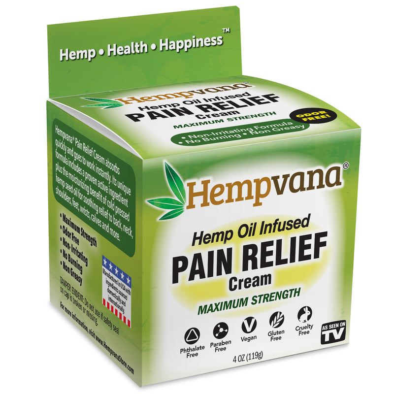 Hempvana Pain Relief Cream - 4 oz.