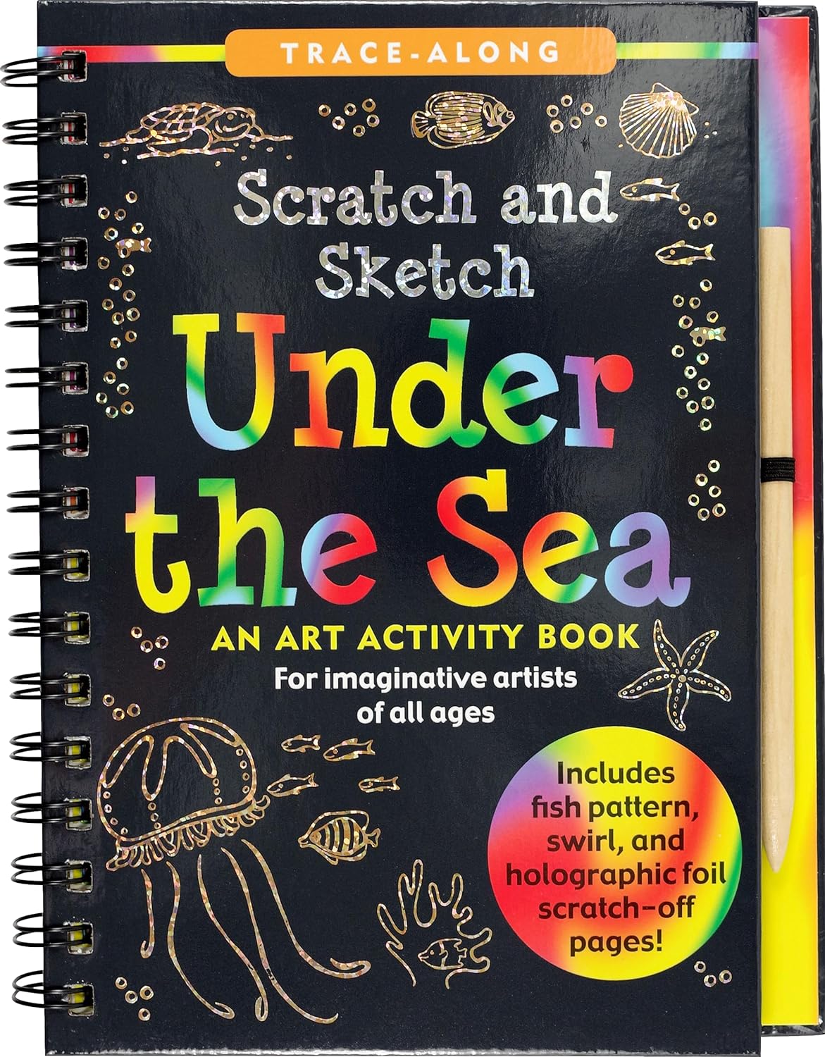 Under The Sea Scratch & Sketch Activity Book