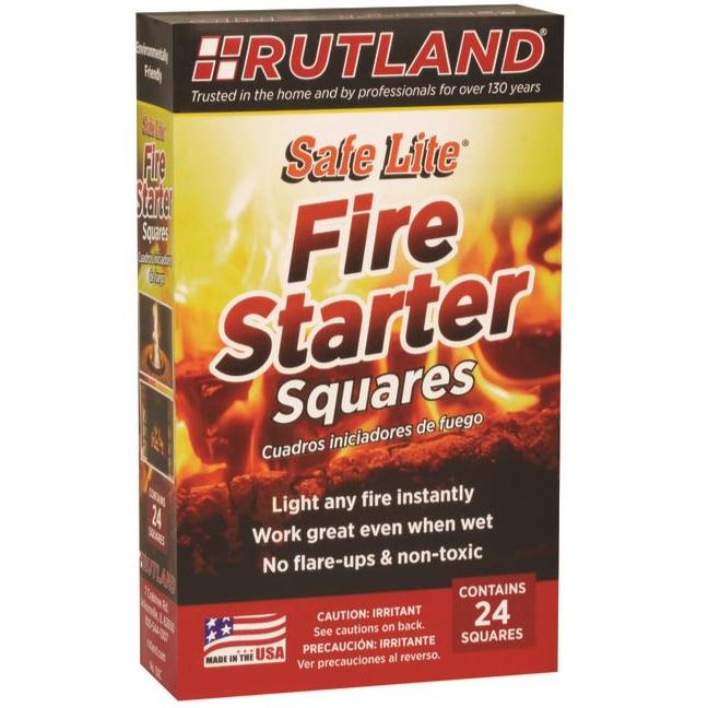 Rutland Safe Lite Fire Starter Squares