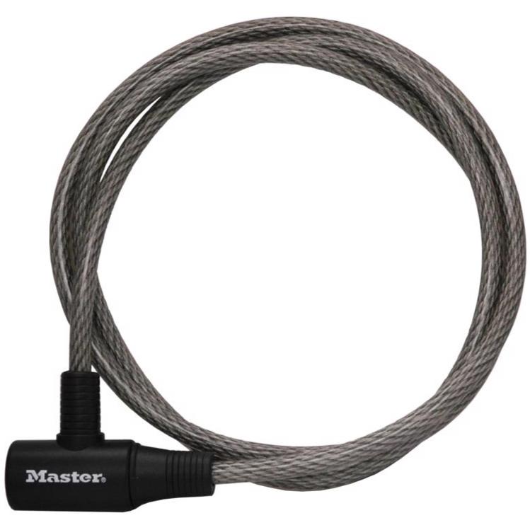 Master Lock Vinyl-Coated Keyed Steel Locking Cable