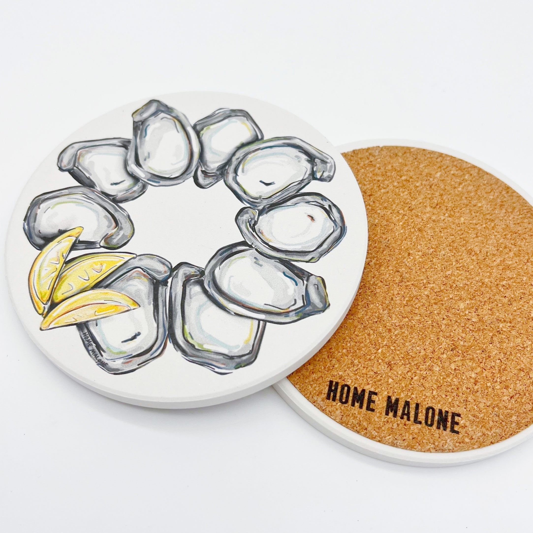 Home Malone New Orleans Style Stone Coasters