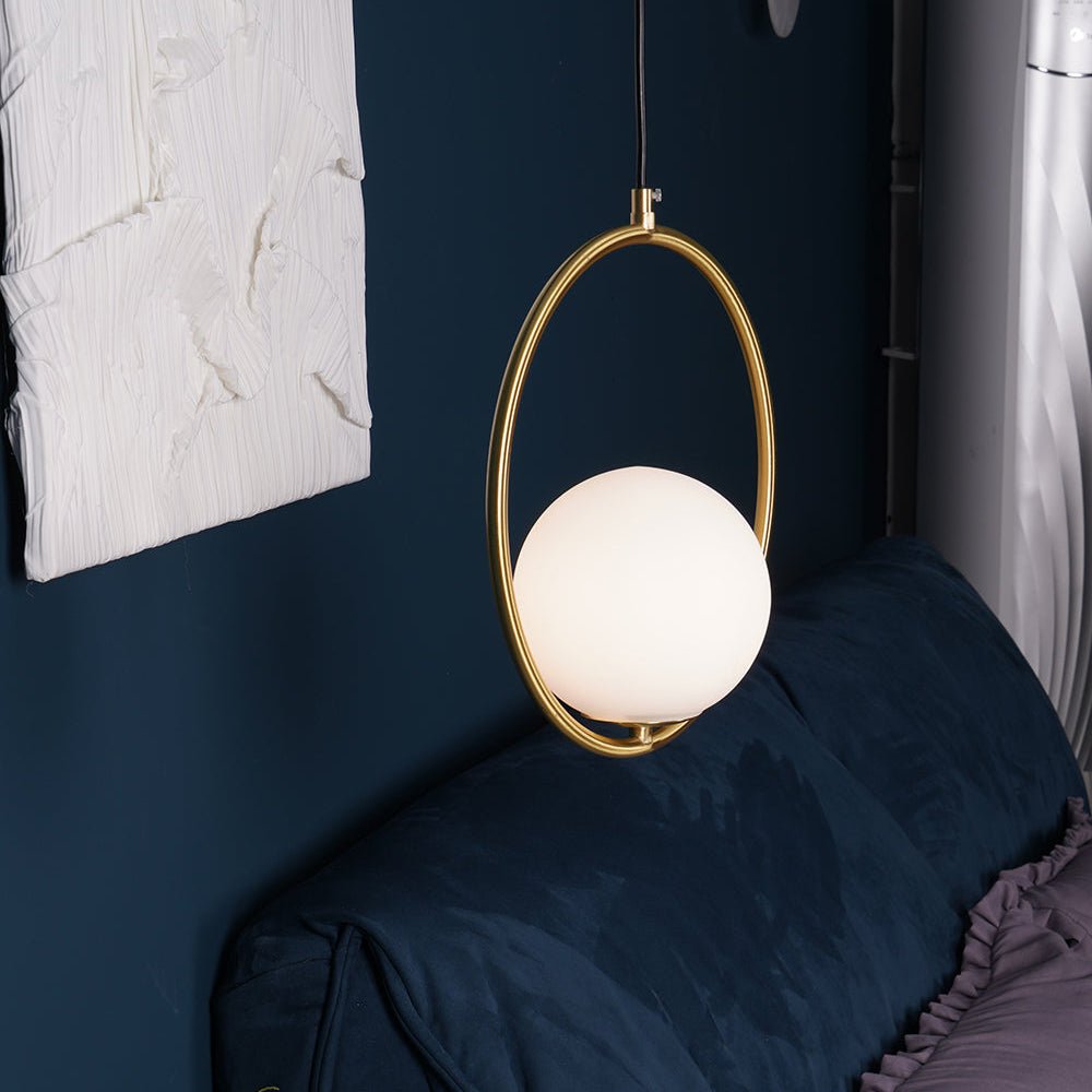 Mila Brass Pendant Light