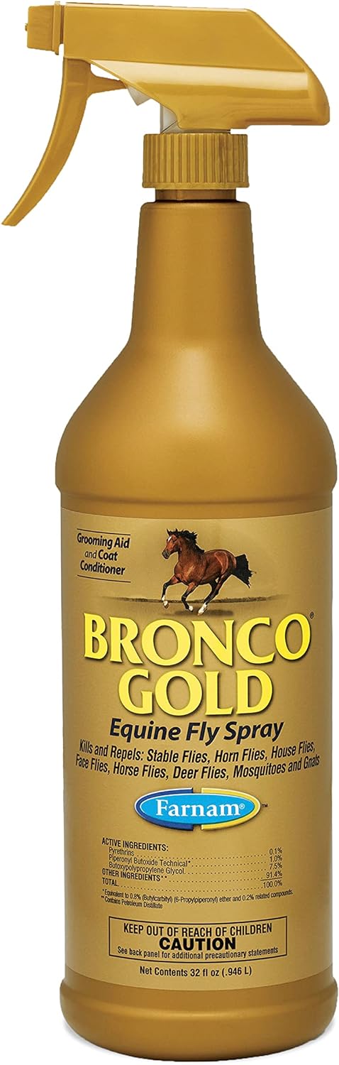 Farnam Bronco Gold Fly Repellent - 1 qt.